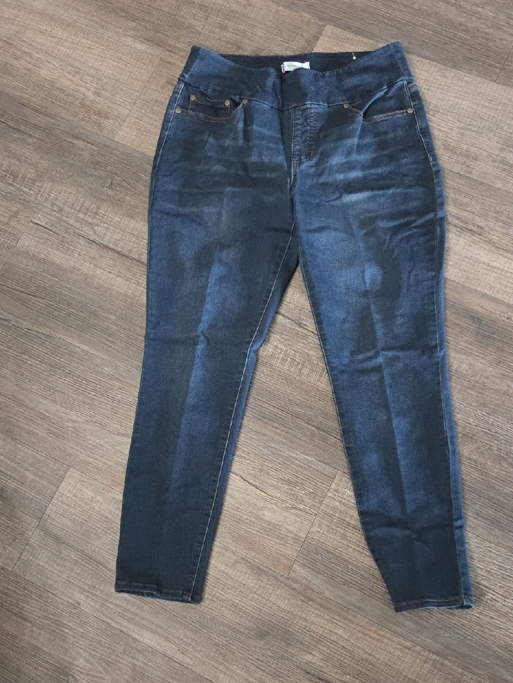 Christopher & Banks Dark Blue Stretch Jeggings